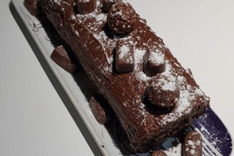 Cliquez pour zoomer ! Bûche Ferrero Rocher Thermomix par didine44240