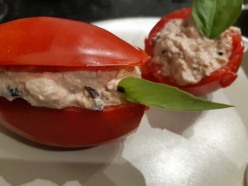 Cliquez pour zoomer ! Tomates farcies au thon Thermomix par magalie6788