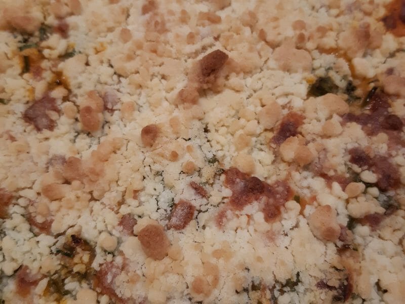 Cliquez pour zoomer ! Crumble aux légumes provençaux Thermomix par magalie6788