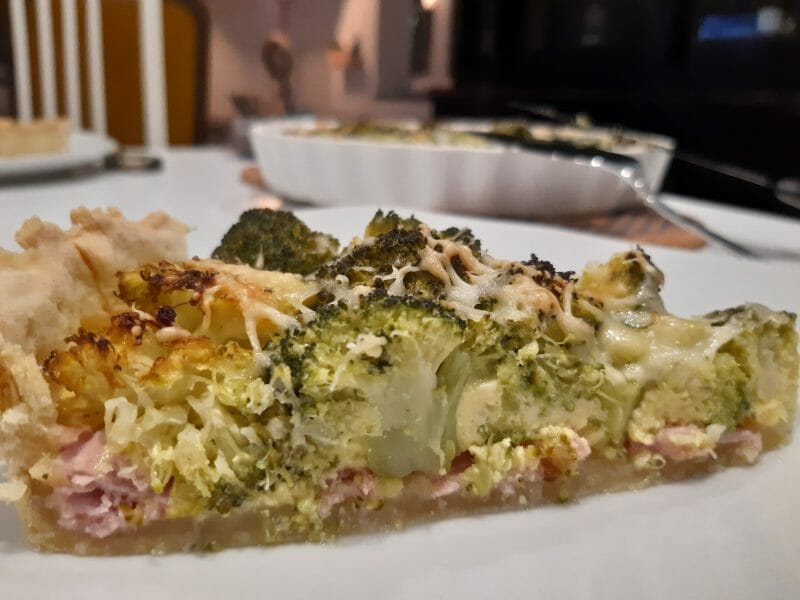 Cliquez pour zoomer ! Quiche au brocoli et jambon Thermomix par magalie6788