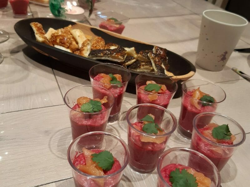 Cliquez pour zoomer ! Verrines de betterave Thermomix par magalie6788