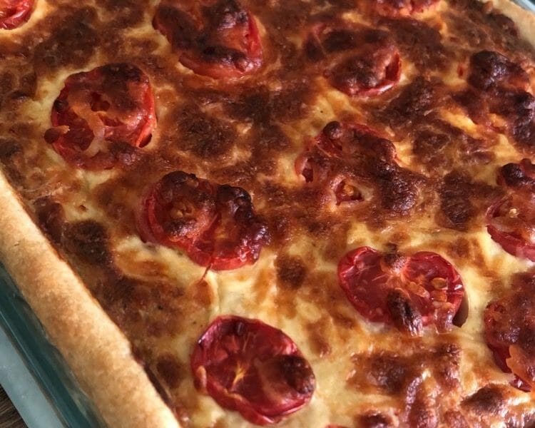 Cliquez pour zoomer ! Quiche thon et aubergines Thermomix par babouche73