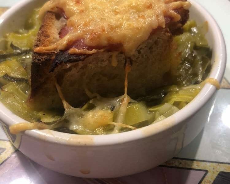 Cliquez pour zoomer ! Soupe de poireaux gratinée Thermomix par babouche73