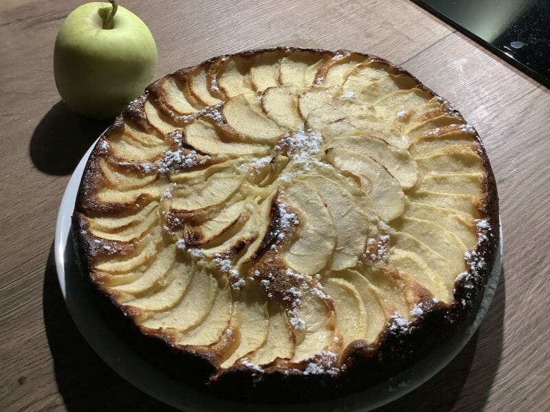 Cliquez pour zoomer ! Gâteau aux pommes et mascarpone Thermomix par babouche73