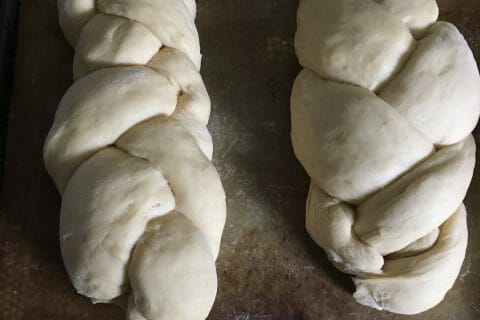 Cliquez pour zoomer ! Brioche tressée à la mie filante Thermomix par lou54