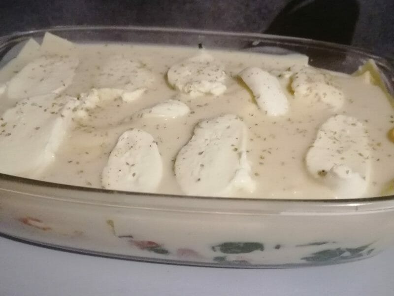 Cliquez pour zoomer ! Lasagnes épinards et chèvre Thermomix par marlene44800