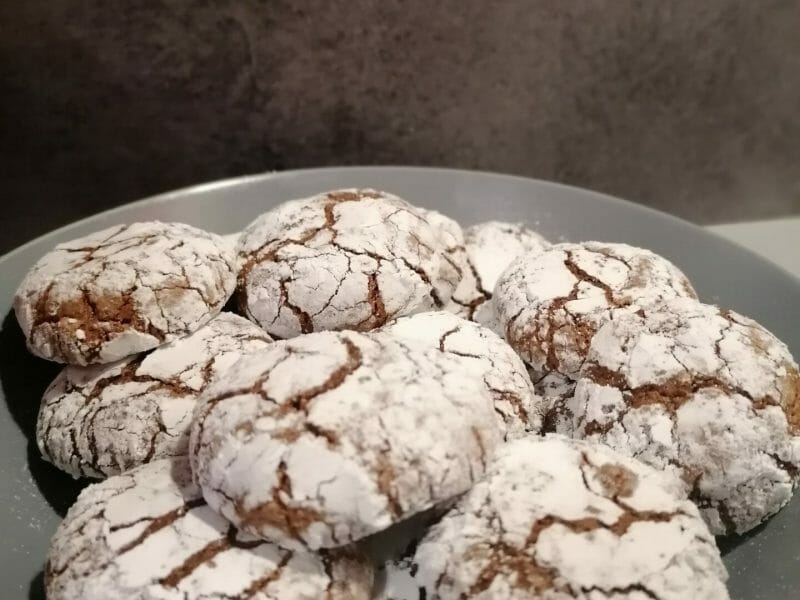 Cliquez pour zoomer ! Craquelés au chocolat Thermomix par marlene44800