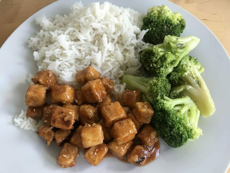 Cliquez pour zoomer ! Tofu sauté aux graines de sésame Thermomix par Ganou