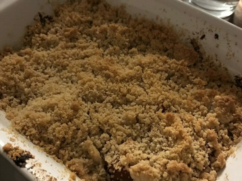 Cliquez pour zoomer ! Crumble de butternut au chorizo Thermomix par Ganou