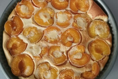 Cliquez pour zoomer ! Clafoutis aux abricots Thermomix par Estl28