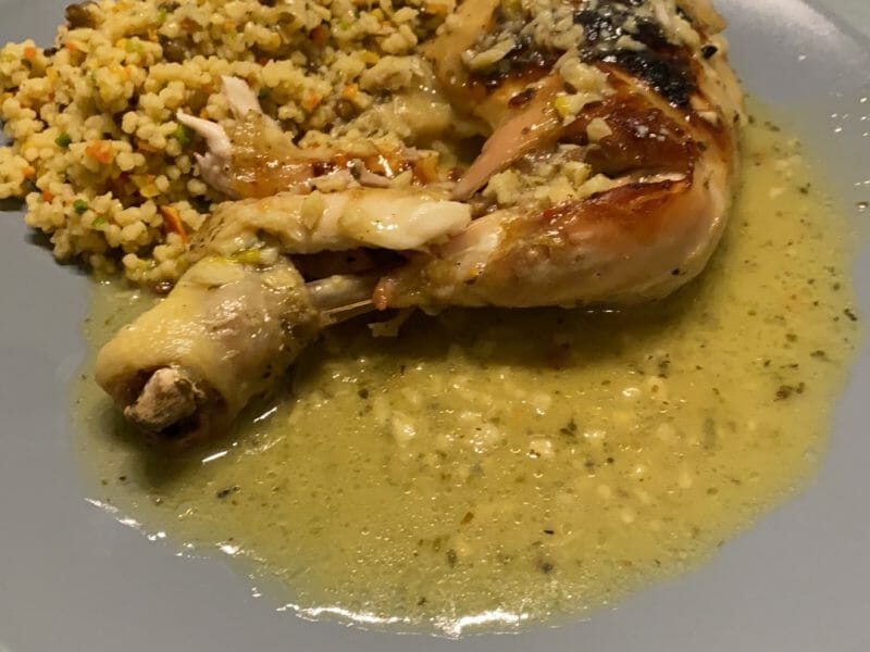 Cliquez pour zoomer ! Pollo al ajillo Thermomix par cookingdara