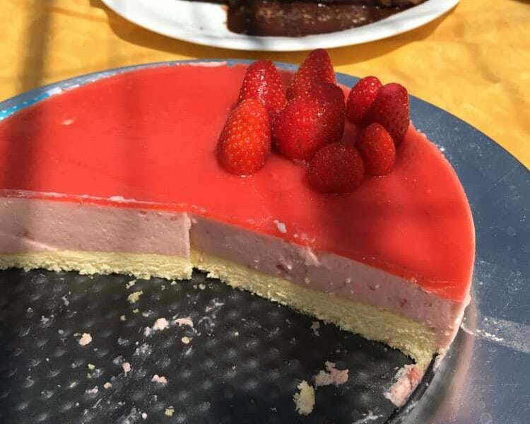 Cliquez pour zoomer ! Bavarois aux framboises Thermomix par cookingdara