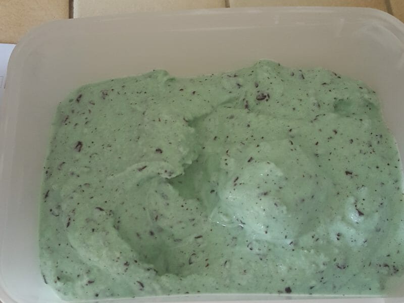 Cliquez pour zoomer ! Glace menthe-chocolat Thermomix par steph20070340