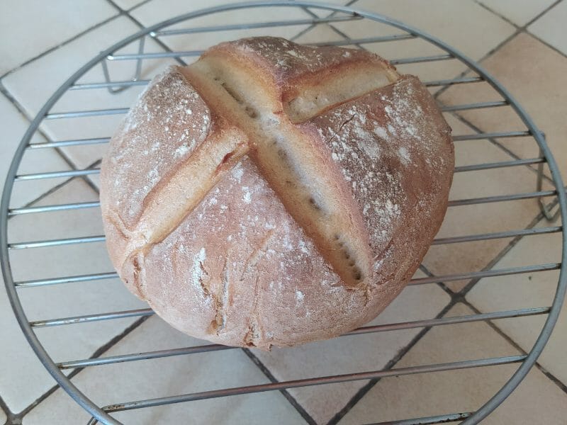 Cliquez pour zoomer ! Pain Cocotte Thermomix par steph20070340