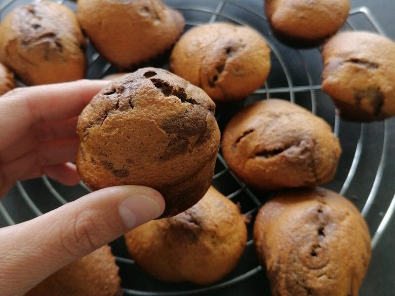 Cliquez pour zoomer ! Marbré au chocolat Thermomix par perrine50