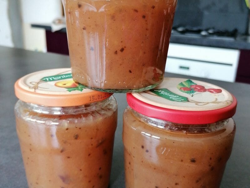 Cliquez pour zoomer ! Confiture de pêches Thermomix par perrine50