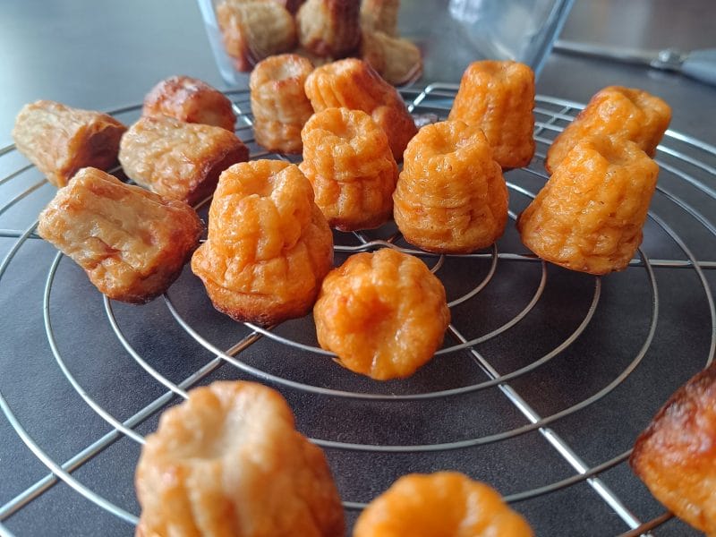 Cliquez pour zoomer ! Mini cannelés chorizo comté Thermomix par perrine50