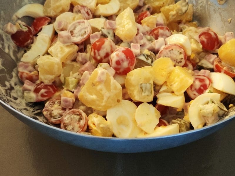 Cliquez pour zoomer ! Salade piémontaise Thermomix par jerem14400