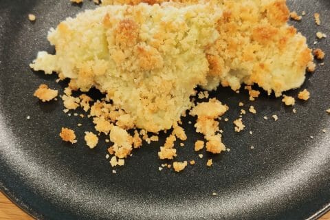 Cliquez pour zoomer ! Crumble courgettes, basilic et parmesan Thermomix par jerem14400