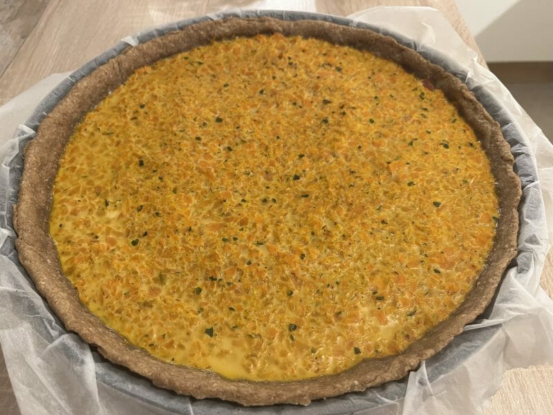Cliquez pour zoomer ! Tarte à la carotte Thermomix par laurasophie