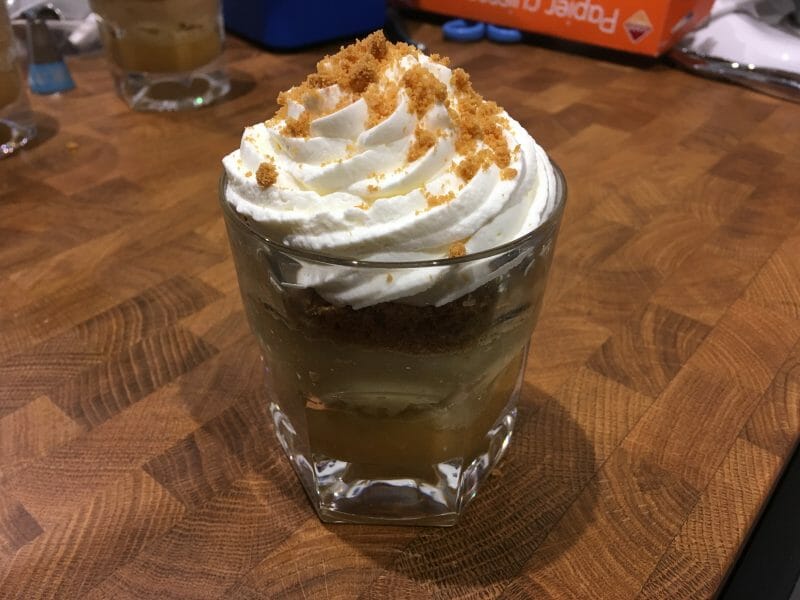 Cliquez pour zoomer ! Verrines pommes caramel et spéculoos Thermomix par laurasophie