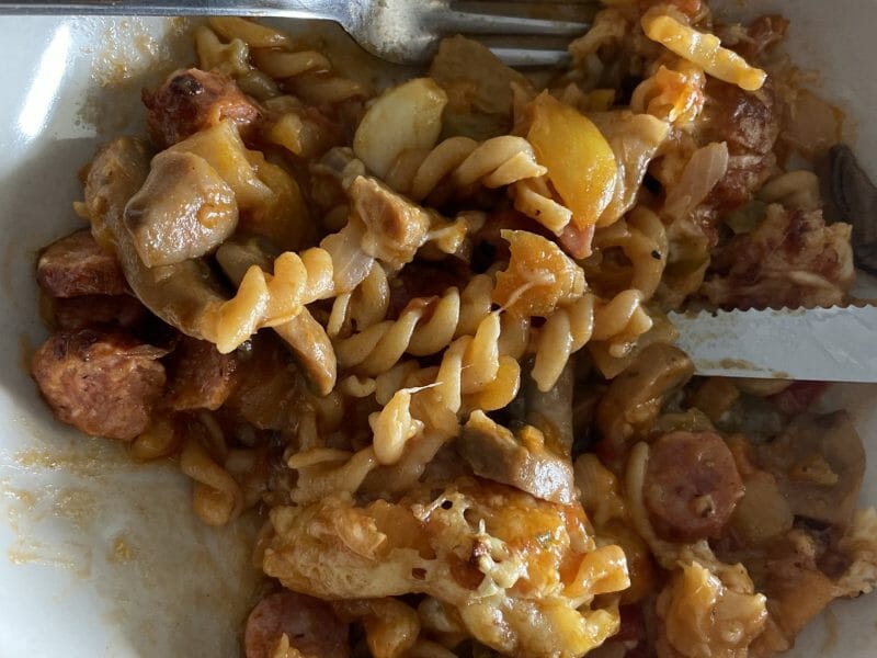 Cliquez pour zoomer ! Gratin de riz façon pizza Thermomix par Lenou59