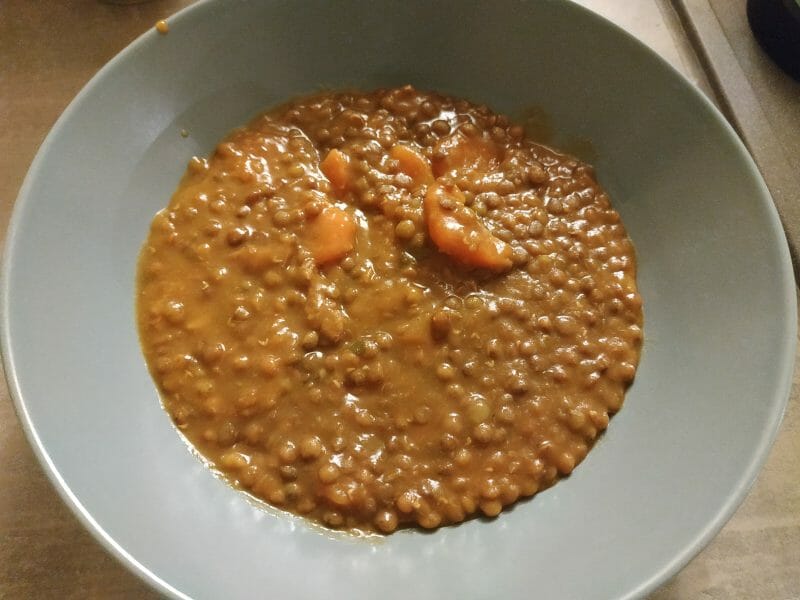 Cliquez pour zoomer ! Soupe de lentilles – 3dess Thermomix par fabounie