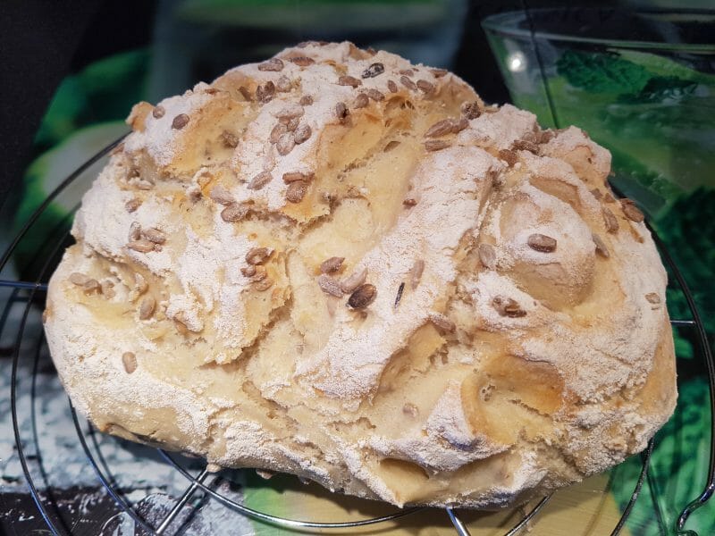 Cliquez pour zoomer ! Pain Cocotte Thermomix par amandine6888