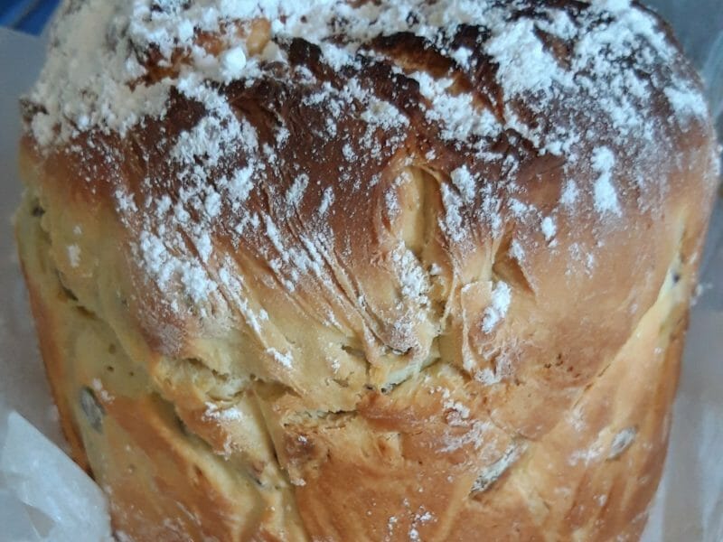 Cliquez pour zoomer ! Panettone Thermomix par rapholi