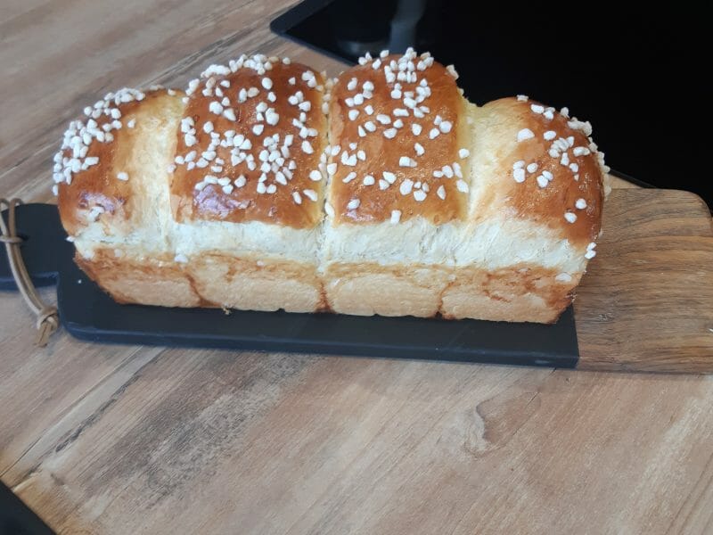 Cliquez pour zoomer ! Brioche tressée à la mie filante Thermomix par marymaryy