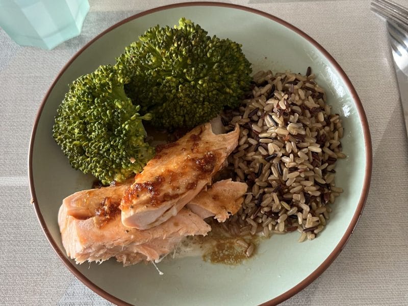 Cliquez pour zoomer ! Saumon laqué aux saveurs asiatiques Thermomix par sabrinaesco