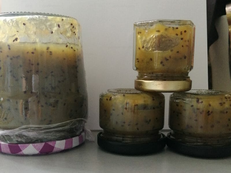 Cliquez pour zoomer ! Confiture de kiwis aux pommes Thermomix par stfany91