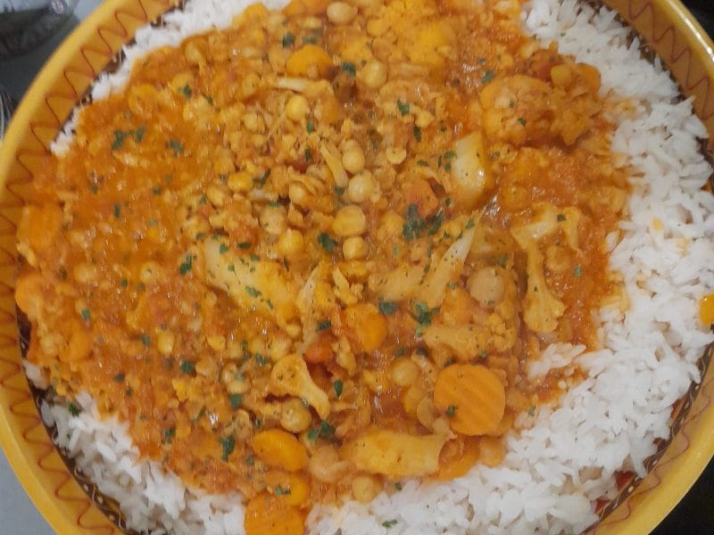 Cliquez pour zoomer ! Chou-fleur tikka masala Thermomix par stfany91