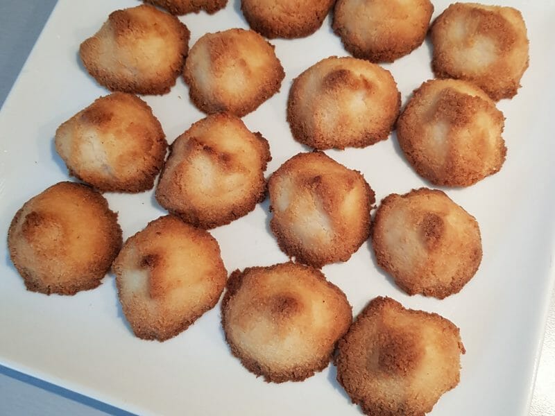 Cliquez pour zoomer ! Rocher coco (Congolais) Thermomix par veromu