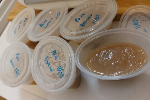 Cliquez pour zoomer ! Compote poires et bananes Thermomix par mariaknight