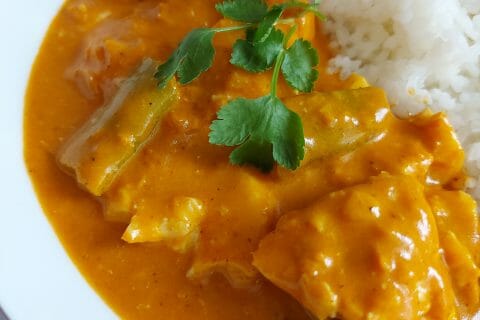 Cliquez pour zoomer ! Curry de poisson au lait de coco Thermomix par mariaknight