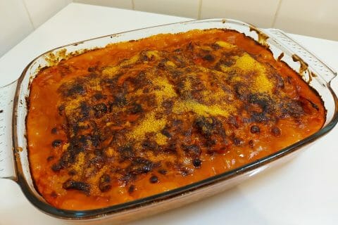 Cliquez pour zoomer ! Lasagnes au poulet et poivrons Thermomix par mariaknight
