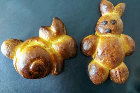 Cliquez pour zoomer ! Brioches lapin de Pâques Thermomix par mariaknight