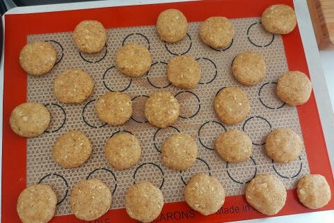 Cliquez pour zoomer ! Biscuits aux flocons d’avoine et amandes Thermomix par mariaknight