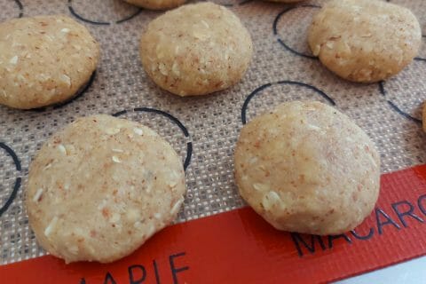Cliquez pour zoomer ! Biscuits aux flocons d’avoine et amandes Thermomix par mariaknight