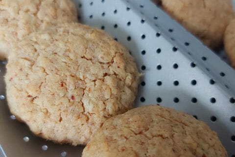 Cliquez pour zoomer ! Biscuits aux flocons d’avoine et amandes Thermomix par mariaknight