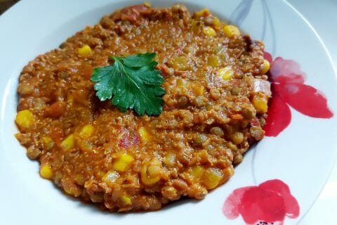 Cliquez pour zoomer ! Lentilles façon chili Thermomix par mariaknight