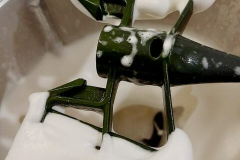 Cliquez pour zoomer ! Mousse au chocolat au jus de pois chiche Thermomix par mariaknight