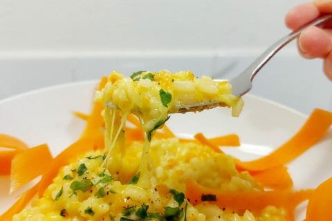 Cliquez pour zoomer ! Risotto aux carottes et parmesan Thermomix par mariaknight