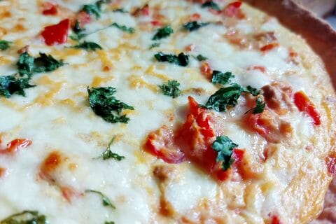 Cliquez pour zoomer ! Tarte au thon, tomate et moutarde Thermomix par mariaknight