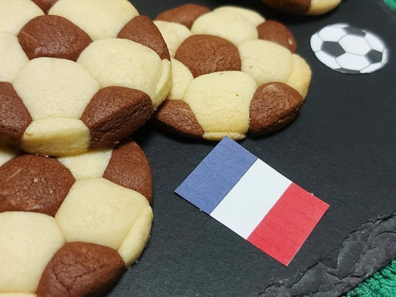 Cliquez pour zoomer ! Biscuits ballon de foot Thermomix par mariaknight