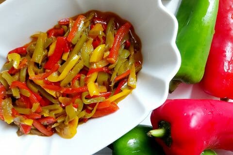 Cliquez pour zoomer ! Poivrons à l’aigre-douce Thermomix par mariaknight