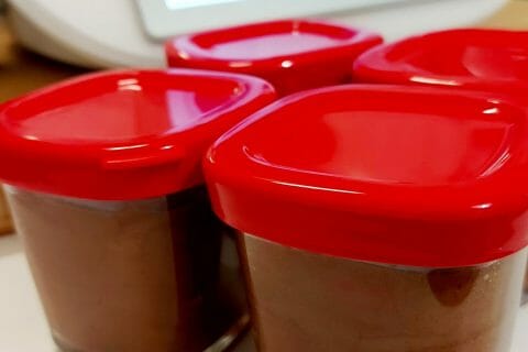 Cliquez pour zoomer ! Mousse au chocolat au jus de pois chiche Thermomix par mariaknight