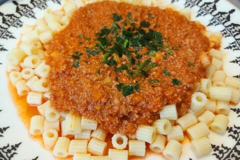 Cliquez pour zoomer ! Spaghettis bolognaise Thermomix par mariaknight