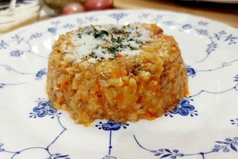 Cliquez pour zoomer ! Risotto à la bolognaise Thermomix par mariaknight
